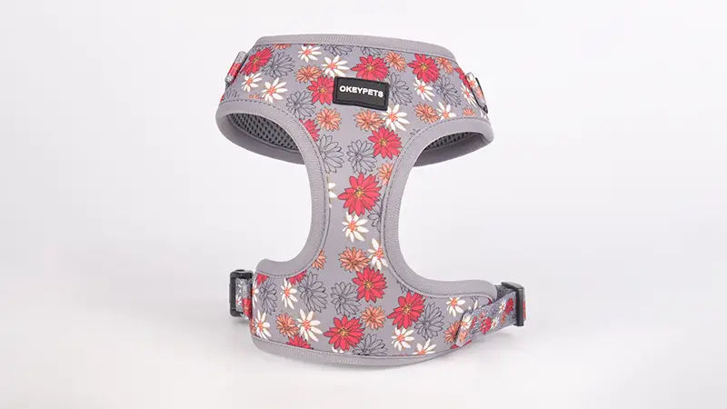 Výrobci postrojů pro psy OKEYPETS s měkkým logem a sublimačním designem v plné barvě 1
