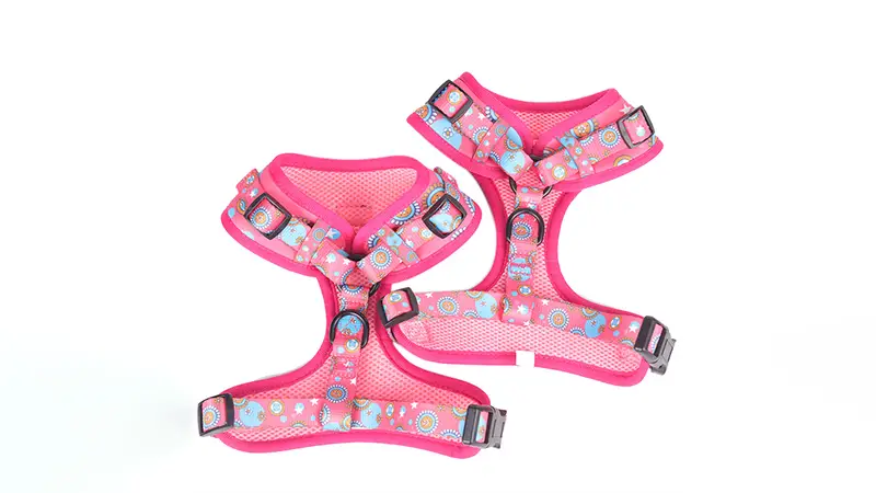 OKEYPETS Hundeseleproducenter Ingen træk Blød Brugerdefineret Logo Ensfarvet Sublimering Hundesele Og Sele Sæt 1