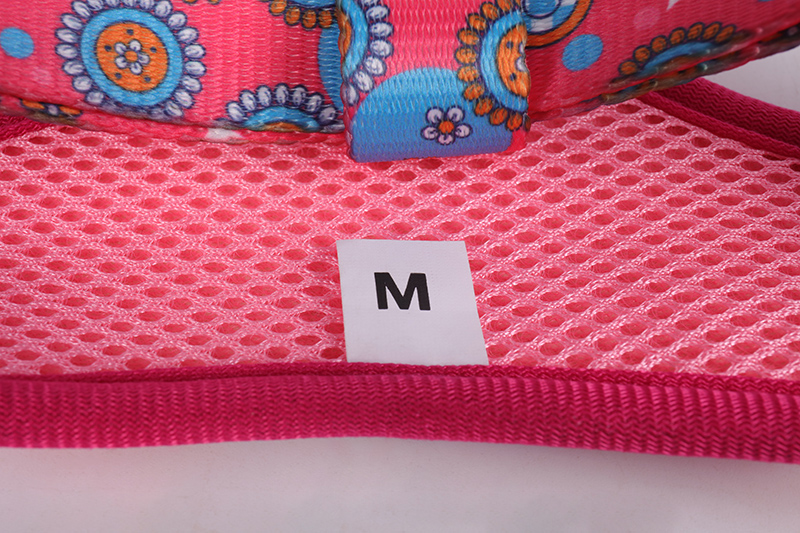 OKEYPETS Hundeseleproducenter Ingen træk Blød Brugerdefineret Logo Ensfarvet Sublimering Hundesele Og Sele Sæt 6