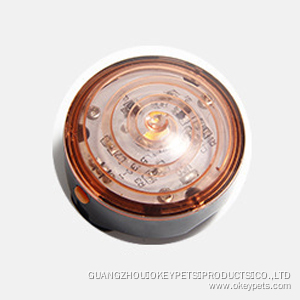 Lampe torche LED étanche sept couleurs pour collier de chien 13