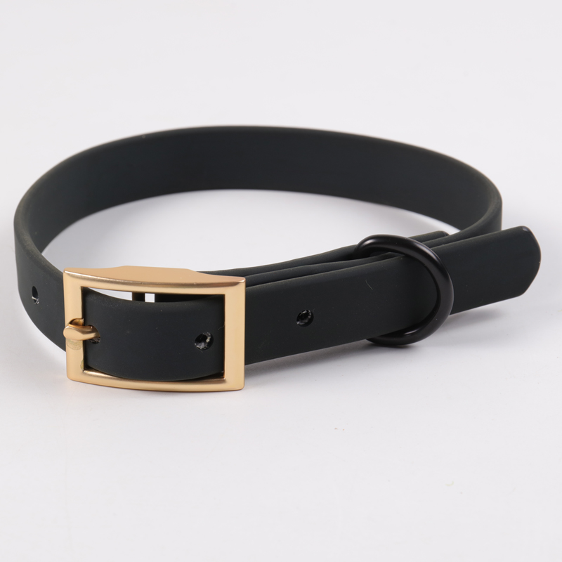 Ensemble collier et laisse en PVC pour chien, collier et laisse personnalisés en silicone tendance pour chiens de grande, moyenne et petite taille 21