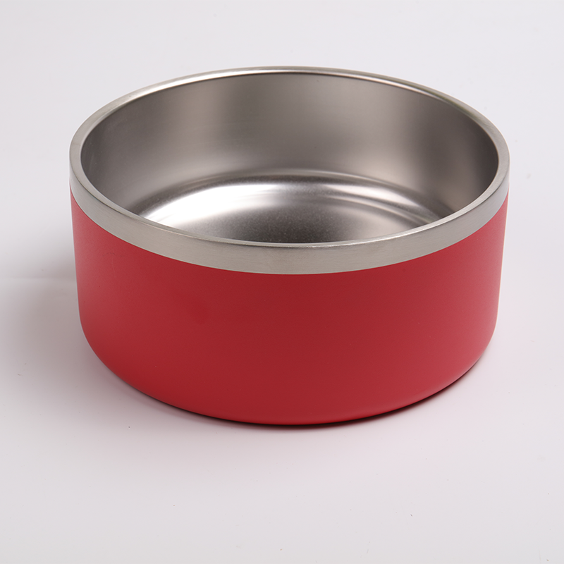 Gamelle pour chien de haute qualité, multicolore, en acier inoxydable, disponible en gros. 12