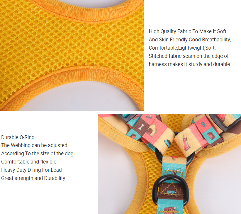 Harnais pour chien en néoprène anti-traction à vendre. Harnais pour chien en maille respirante. Facile à enfiler. 8