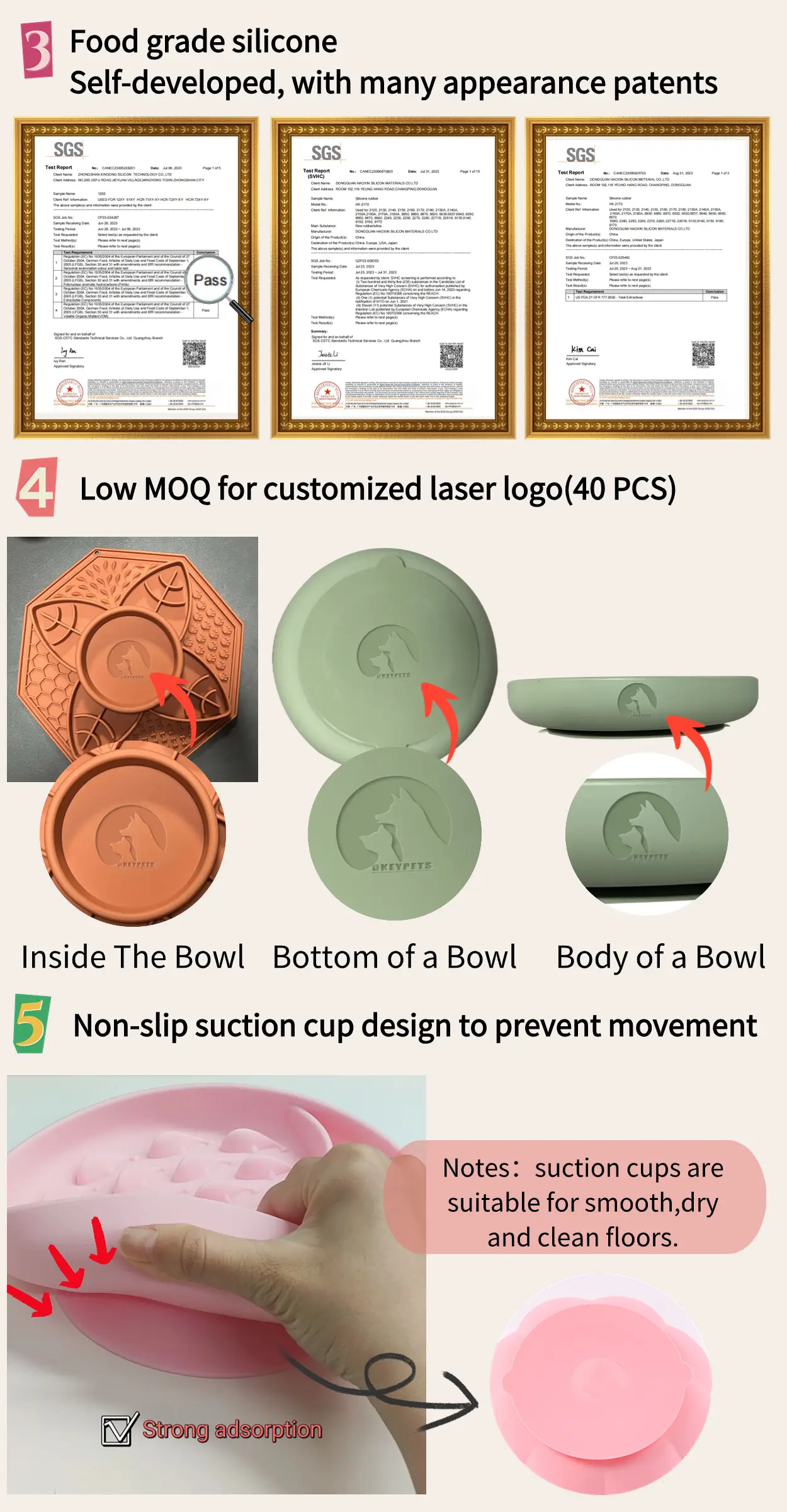 Babhla Mór do Mhadraí - Beathaitheoir Mall - Dearadh Maze, Silicone  Sábháilte do Bhia, image size:1250x2403