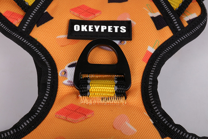 Harnais de poitrine pour chien Okeypets, modèle populaire, en toile réfléchissante. 13
