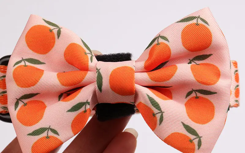 OKEYPETS Nœuds papillon de Noël personnalisés pour chiens, accessoires pour animaux de compagnie, multicolores, en polyester de luxe, ajustables. 1