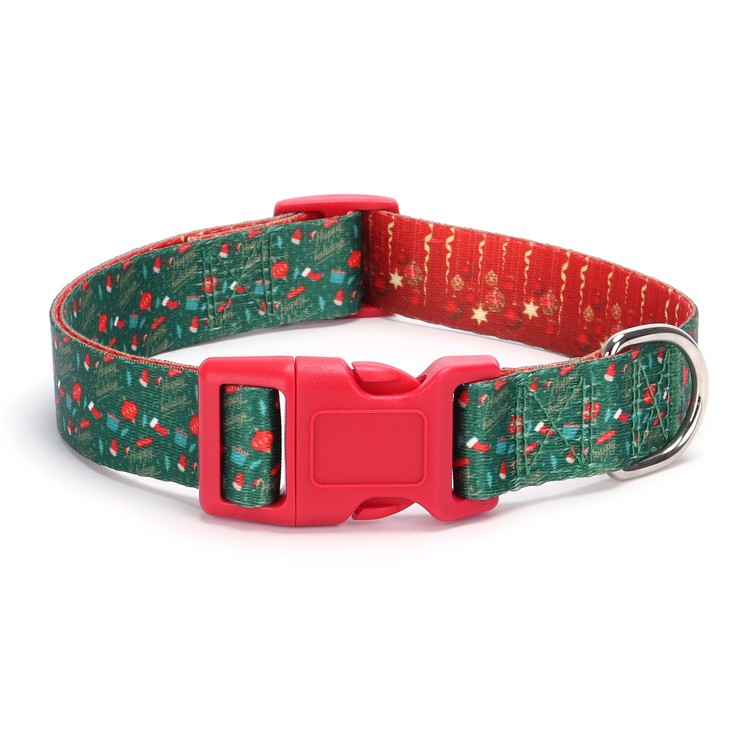 Collier de Noël pour chien, motif bonhomme de neige 15