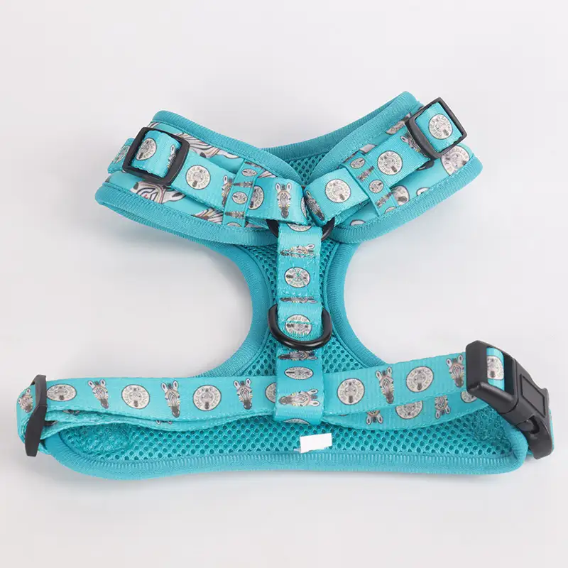 OKEYPETS - OKEYPETS Sustainable Sublimation Blank Soft Mesh Pet Puppy Comfort Padded Dog Step-in Harness All products 1