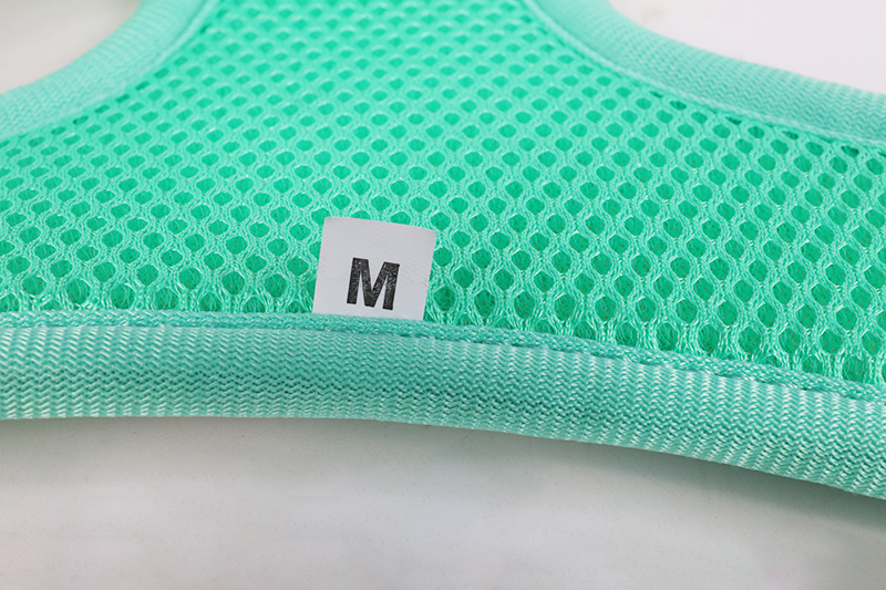 OKEYPETS Säädettävät koiranvaljaat Pehmeät, mukautetut logot, yksivärinen sublimaatio, ylellinen liivi, koiranvaljasetti 6