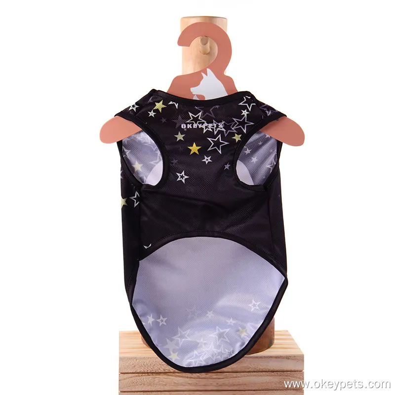 قميص رياضي للكلاب - مصنوع من قماش بوليستر عالي الجودة، يسمح بمرور الهواء وقابل للتمدد، بمقاسات قابلة للتخصيص 5