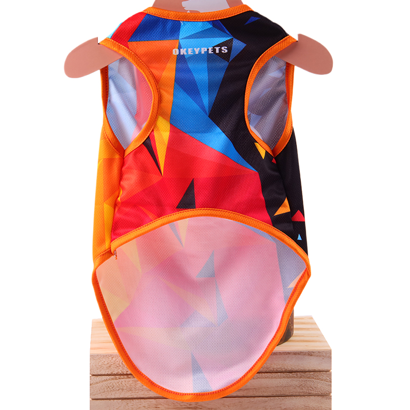Maillot personnalisé OKEYPETS pour chiens et chats : matières extensibles de qualité supérieure pour un confort optimal. 21