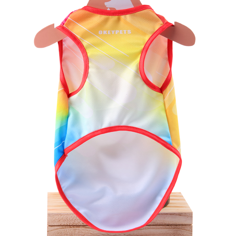 Maillot personnalisé OKEYPETS pour chiens et chats : matières extensibles de qualité supérieure pour un confort optimal. 15