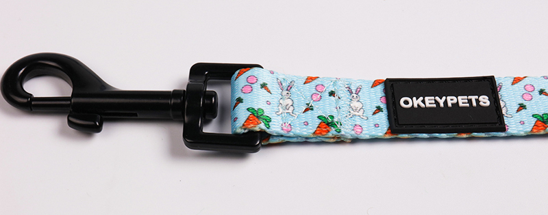 OKEYPETS - Ensemble harnais et laisse pour chien personnalisé en néoprène par sublimation 11