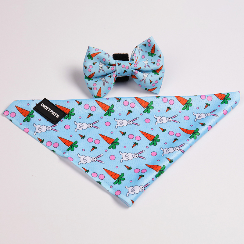 OKEYPETS - Ensemble harnais et laisse pour chien personnalisé en néoprène par sublimation 15