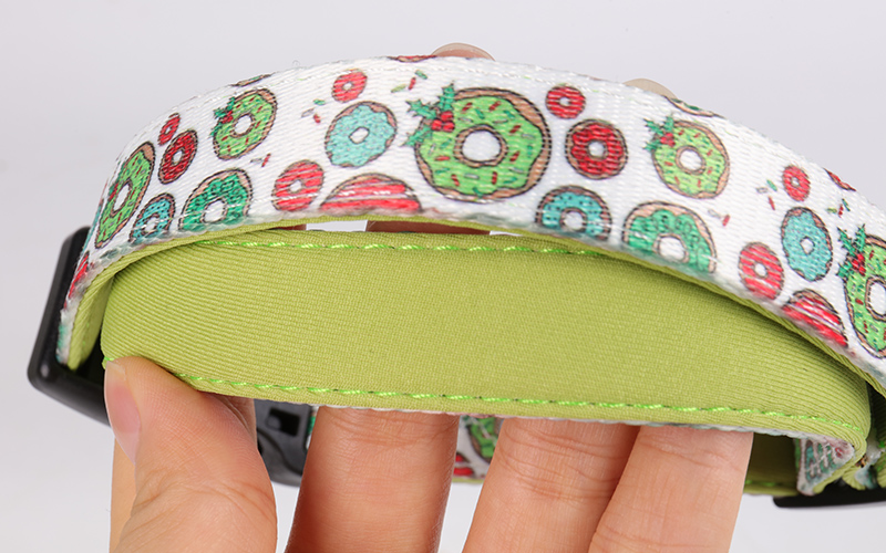 OKEYPETS Ensemble de 6 pièces élégant pour chiots et animaux de compagnie, bandana respirant, collier et laisse personnalisés par sublimation 10