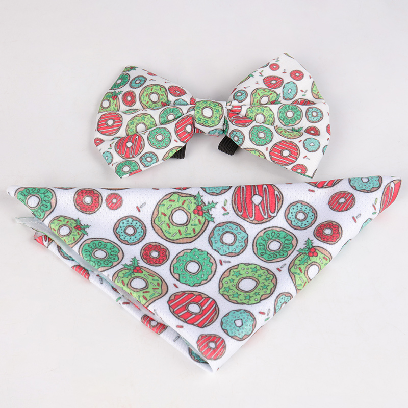 OKEYPETS Ensemble de 6 pièces élégant pour chiots et animaux de compagnie, bandana respirant, collier et laisse personnalisés par sublimation 16