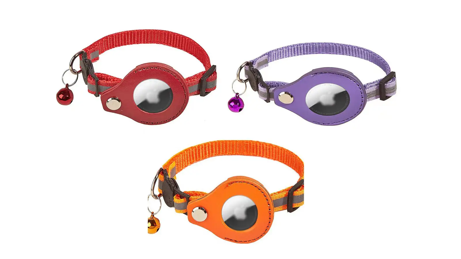 Penjejak Latihan Boleh Laras Mewah Kolar Kucing Reflektif Berkualiti Tinggi 1