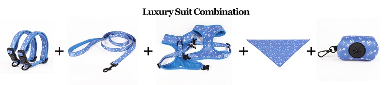 OKEYPETS Professional Custom Breathable Mesh Dog Harness Vest With Neoprene Padded 17