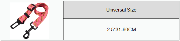 Laisse de sécurité réglable pour chien OKEYPETS, en polyester, avec ceinture de sécurité pour animaux de compagnie (fabricant) 6
