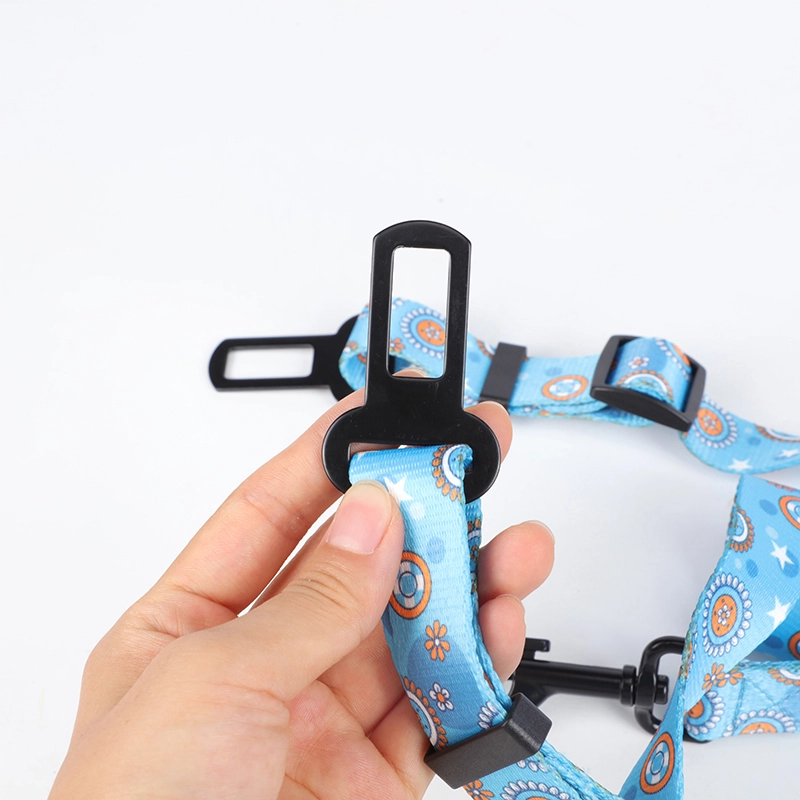 Laisse de sécurité réglable pour chien OKEYPETS, en polyester, avec ceinture de sécurité pour animaux de compagnie (fabricant) 10