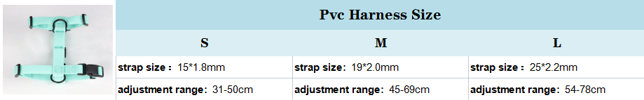 Harnais pour chien en PVC de qualité, idéal pour la randonnée et adapté aux grands chiens. 9