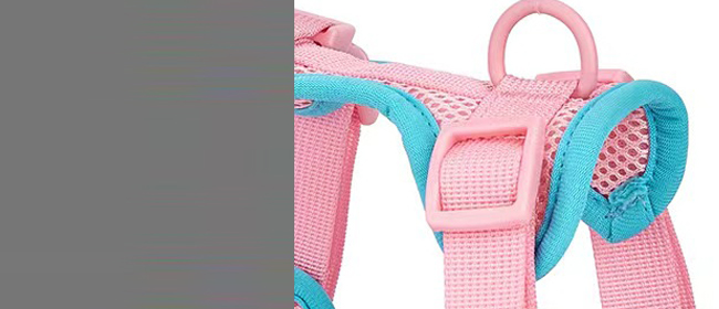 Harnais de protection pour chat et chien avec ventilation réglable et couleurs assorties 12