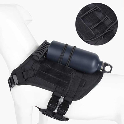 Wholesale Pet Tactical Vest Heavy Duty Outdoor Pet Training Dogs Gilet Tactique 11