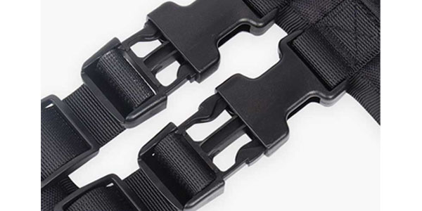 Harnais tactique robuste pour chien d'extérieur, vendu en gros, avec poignée confortable. 12