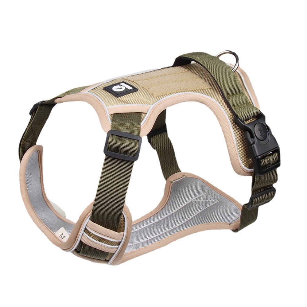 Fournitures pour animaux de compagnie en gros Harnais tactique réfléchissant pour l'entraînement extérieur Harnais pour chien tactique 8