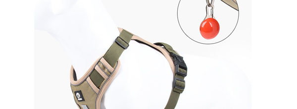 Fournitures pour animaux de compagnie en gros Harnais tactique réfléchissant pour l'entraînement extérieur Harnais pour chien tactique 14