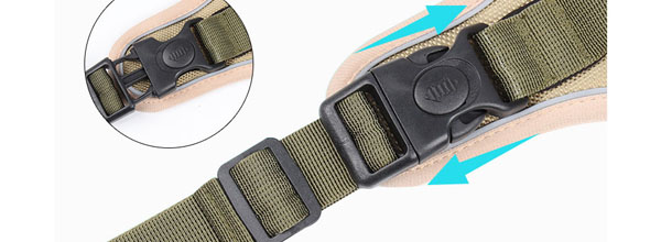 Harnais tactique de haute sécurité, robuste et souple, anti-traction, réglable, pour chiens de grande taille 16