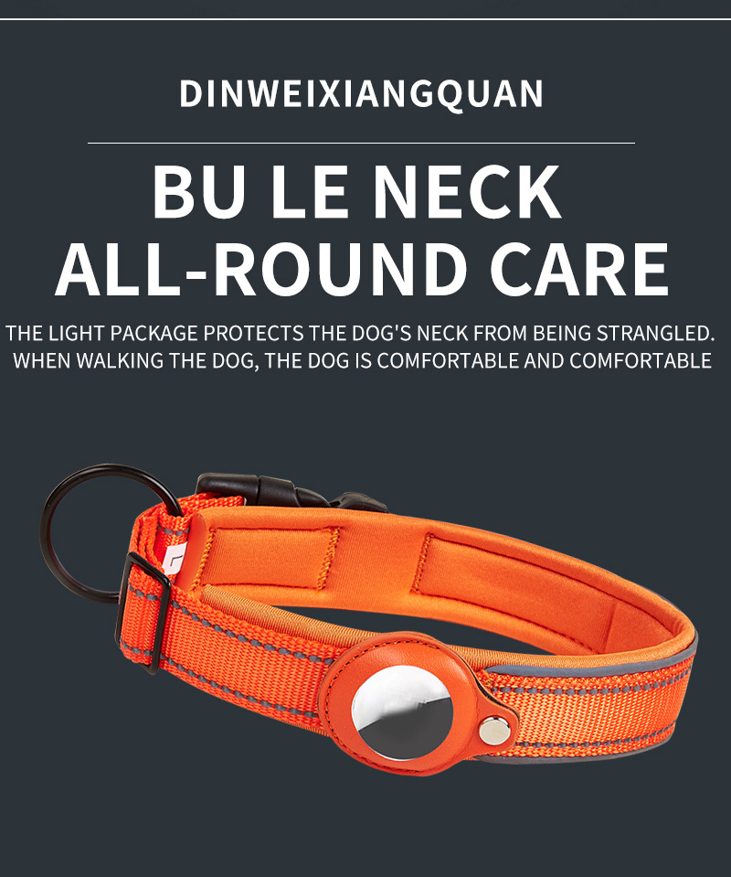 Ensemble collier et laisse GPS de dressage de luxe et ultra-résistant pour chien de taille moyenne à grande. 19