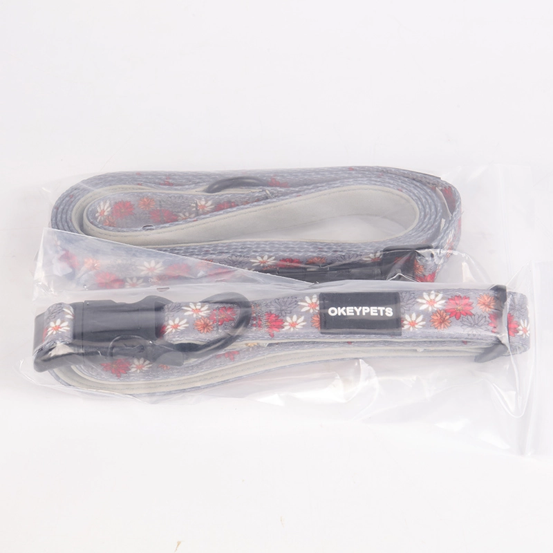 OKEYPETS Colliers et laisses personnalisés, écologiques, doux, rembourrés et réglables pour chiens 13