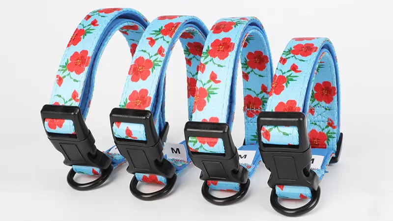 Coiléar Madra Sublimation, Gabhálais Madraí Bog Inchoigeartaithe Saincheaptha OKEYPETS 1