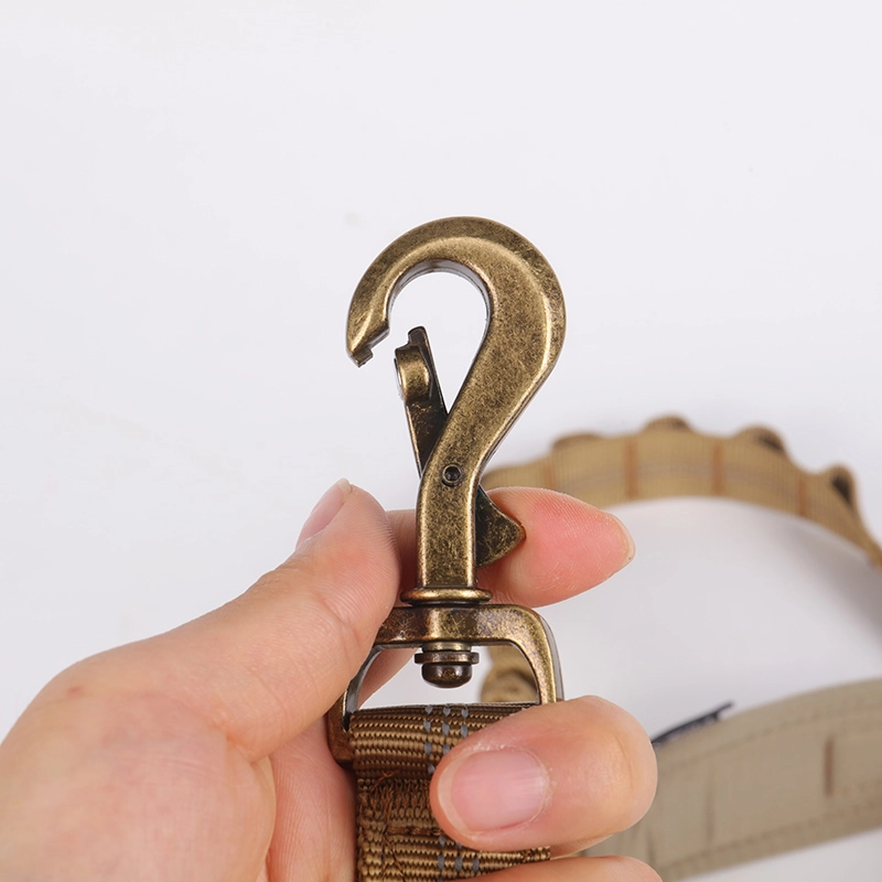 Laisse tactique élastique Okeypets en nylon réfléchissant ultra-résistante pour l'entraînement des animaux de compagnie. 13