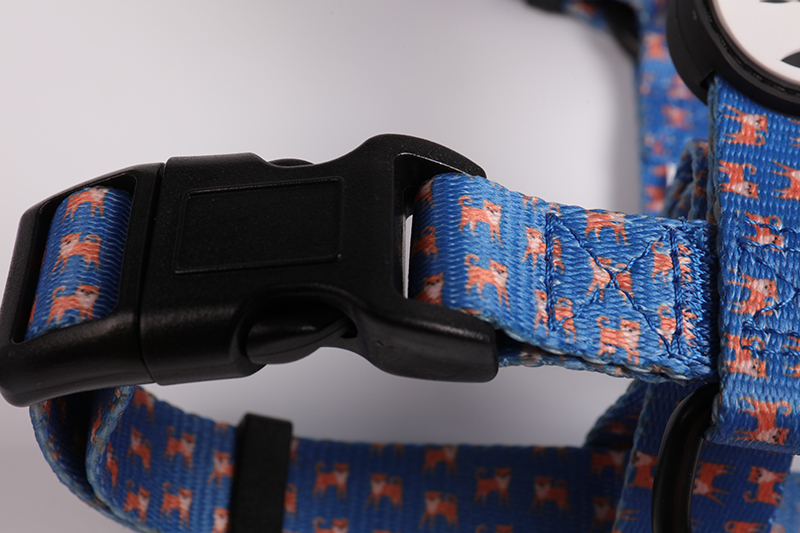 Harnais pour chiots à motifs imprimés en gros, harnais pour chien à sangle à dégagement rapide 12