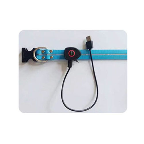 Collier pour chien lumineux LED durable et protecteur pour chiot la nuit 16