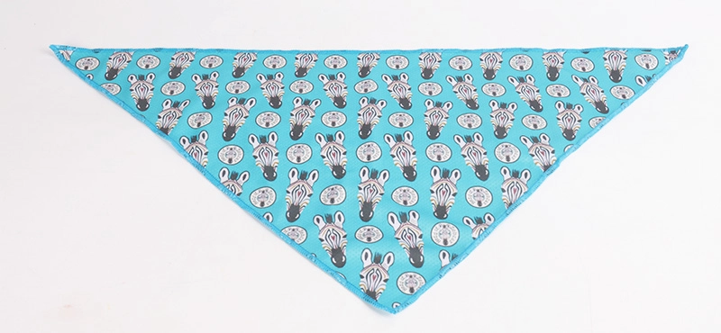 OKEYPETS Állattermékek Gyári Egyedi Szublimációs Háromszög Állatkendő 11