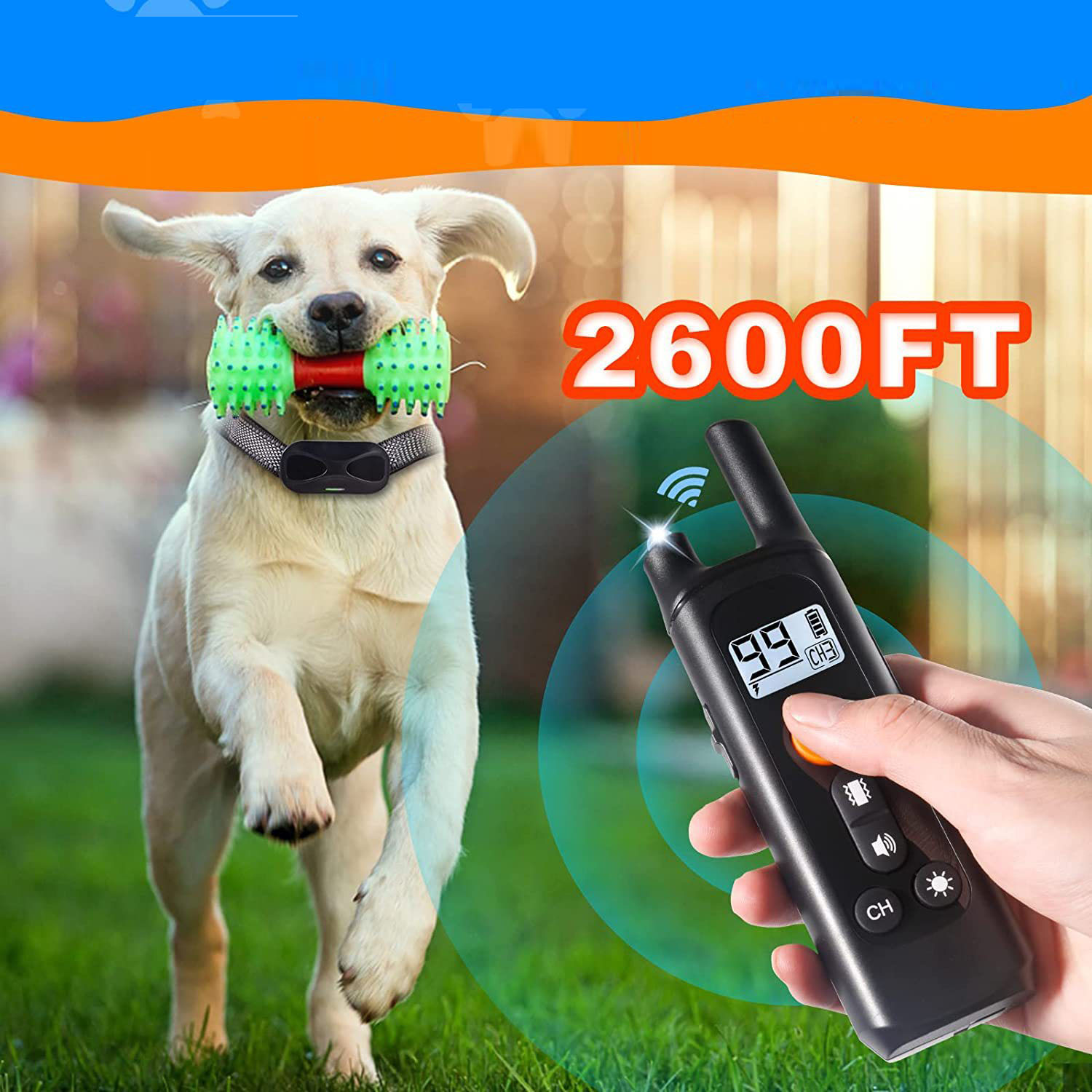 Collier anti-aboiements pour chien, best-seller, dispositif de dressage avec signal sonore et vibration. 13