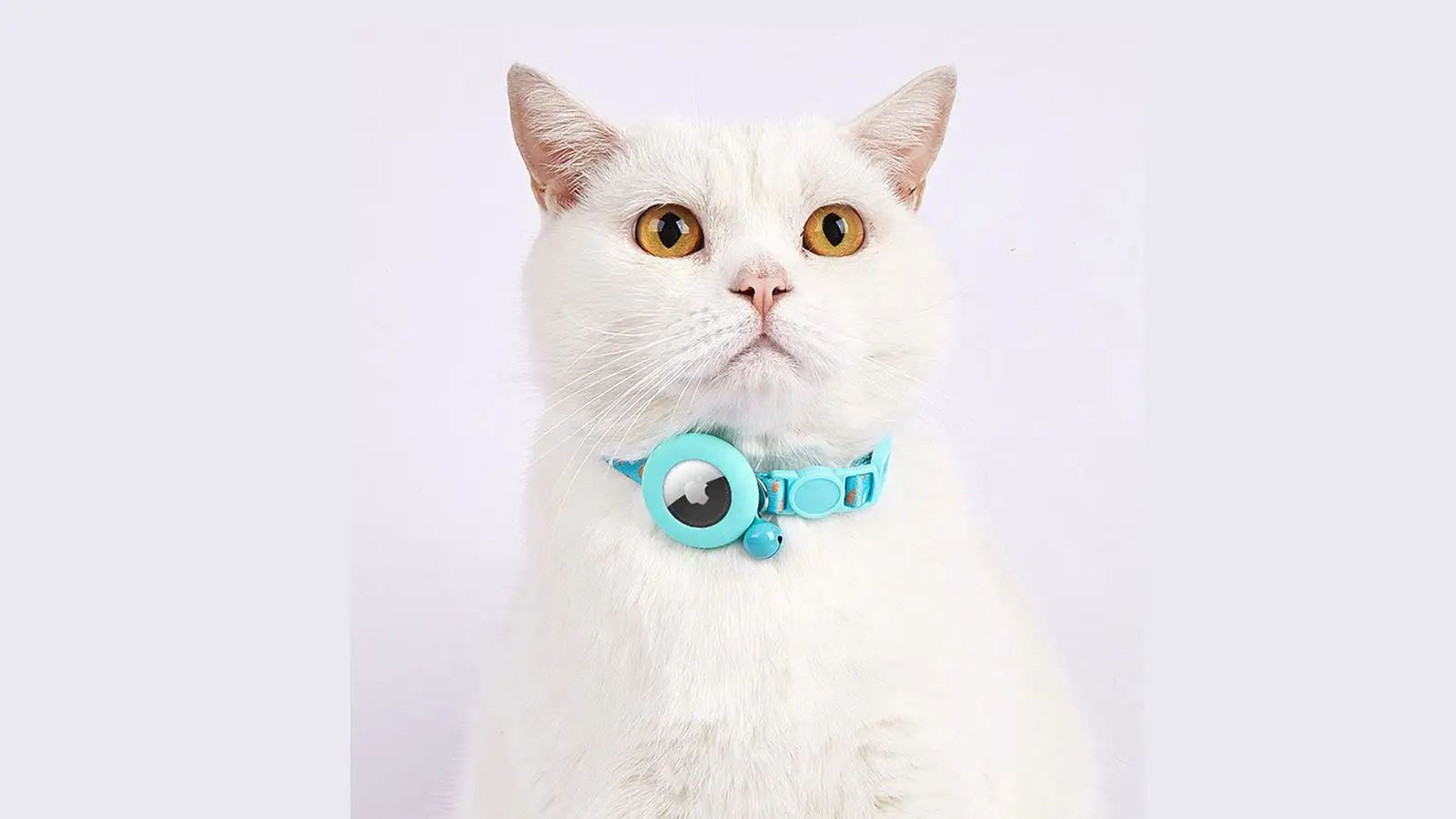 Collier pour chat Airtag neuf en gros avec coque de protection en silicone - Localisateur 1