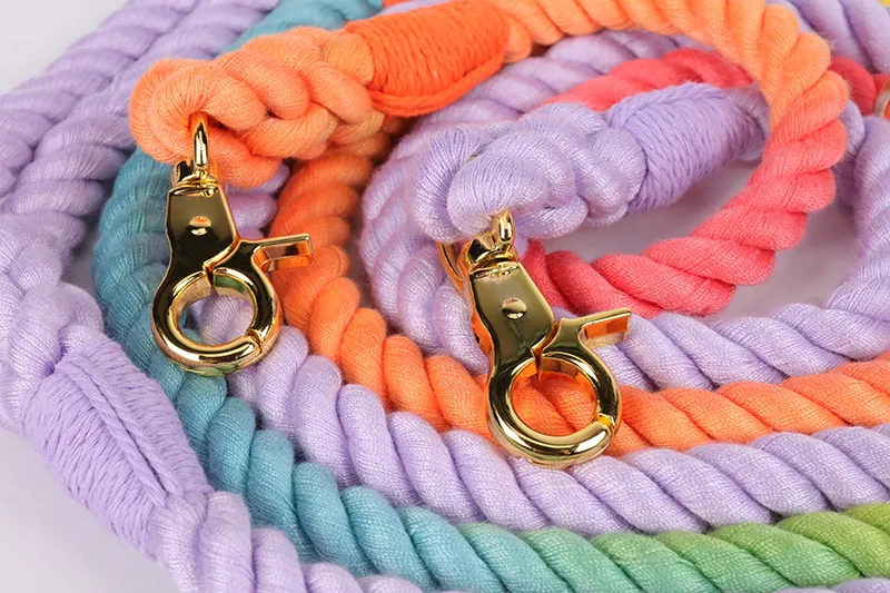 Hundträningskoppel - Anpassningsbart koppel i ren bomull från OKEYPETS Co., Ltd. 3