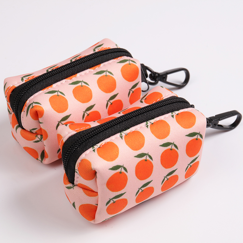 Porte-sacs à déjections canines OKEYPETS en néoprène pour promenades en extérieur 11