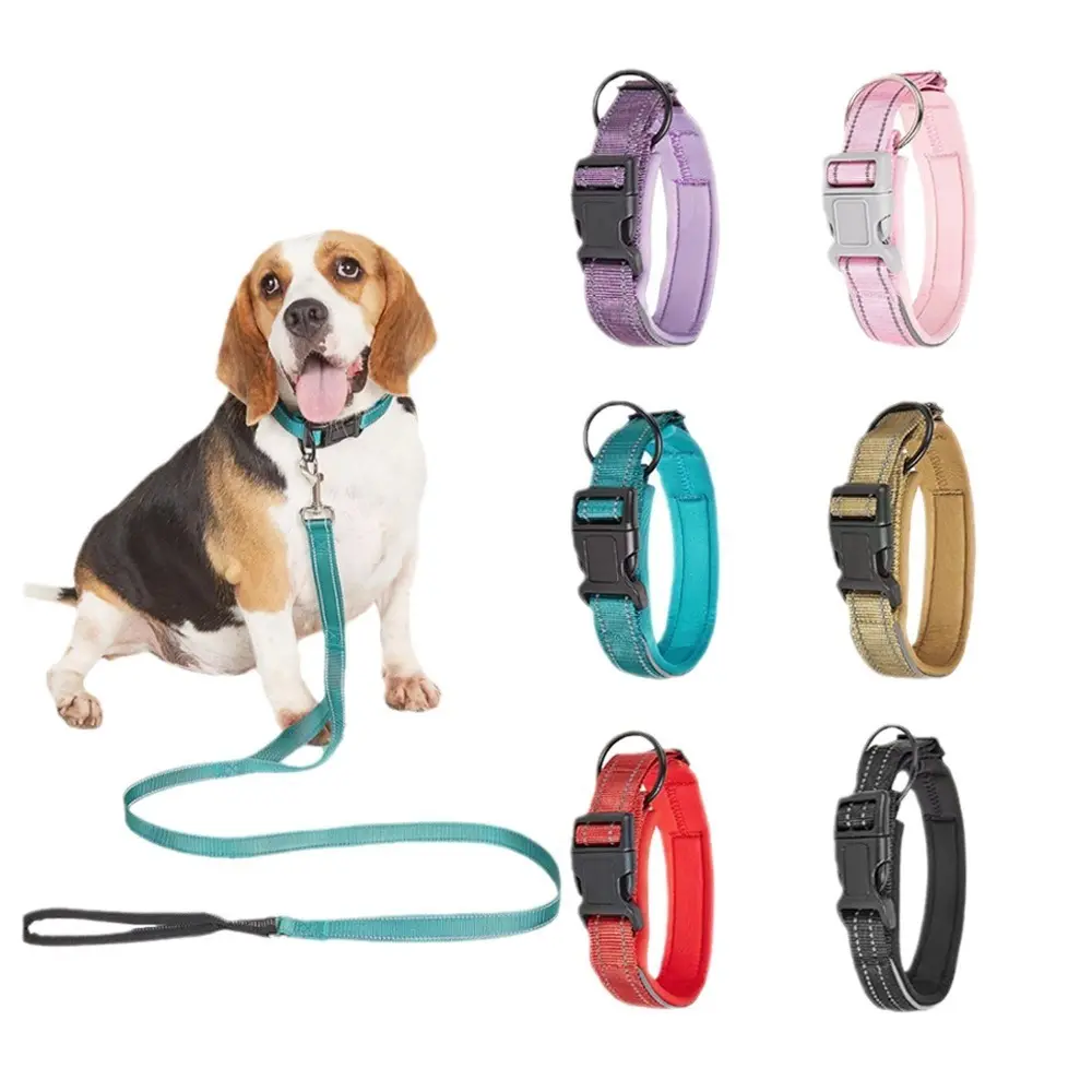 OKEYPETS Tactical Dog Collar - Wide, Strong, and Safe - Perfect Gift for Dog Lovers 2