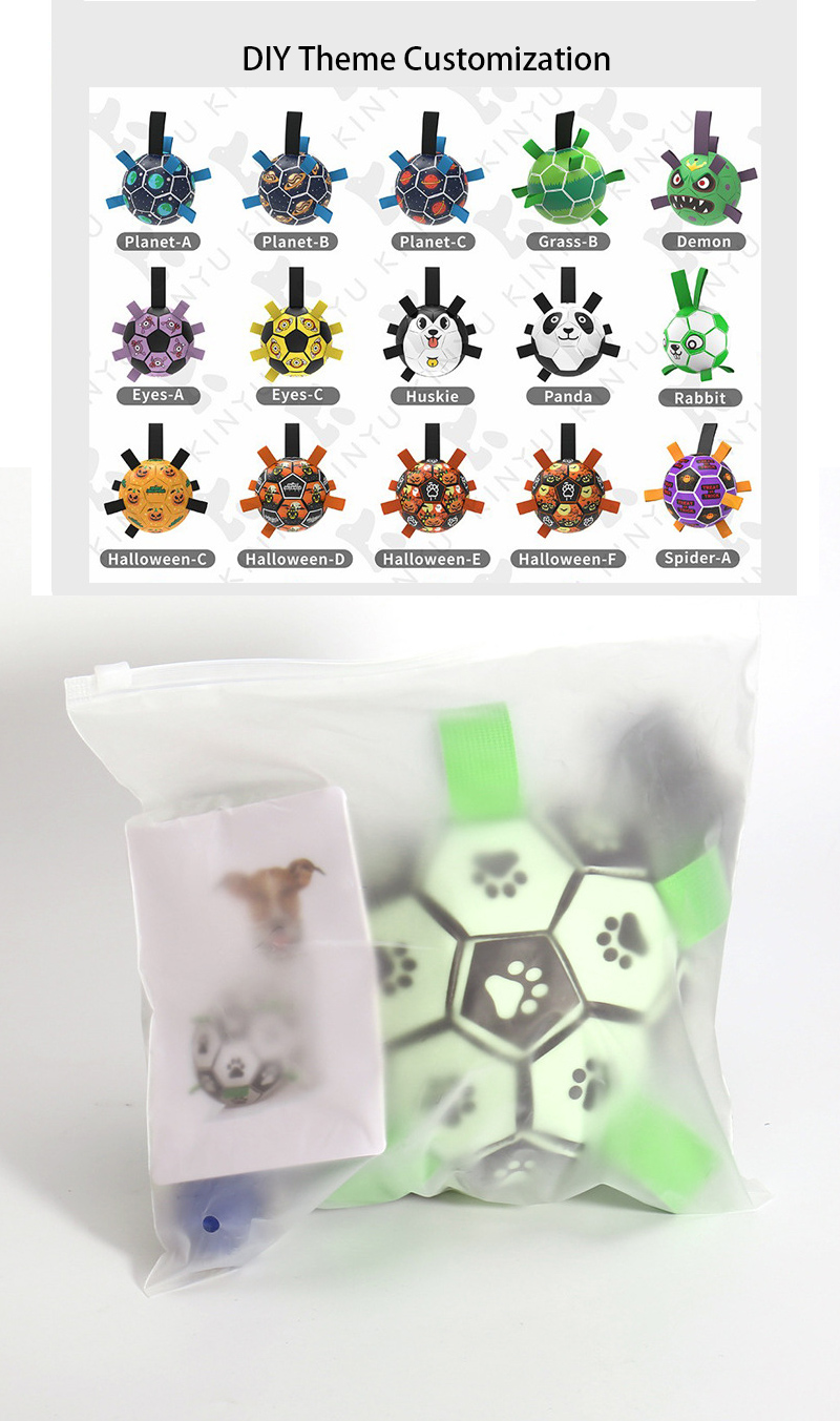 Mainan Ambil Anak Anjing Dalam & Luar Rumah untuk Anjing Kecil Sederhana Besar Bola Mainan untuk Anak Anjing 12