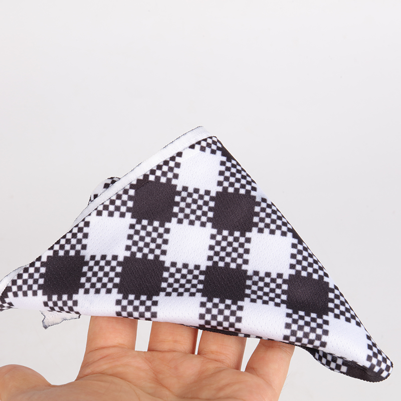 OKEYPETS Accessoires pour chiens Bandana pour animaux de compagnie par sublimation Bandana personnalisé avec logo Bandana rafraîchissant à carreaux pour chiens 11