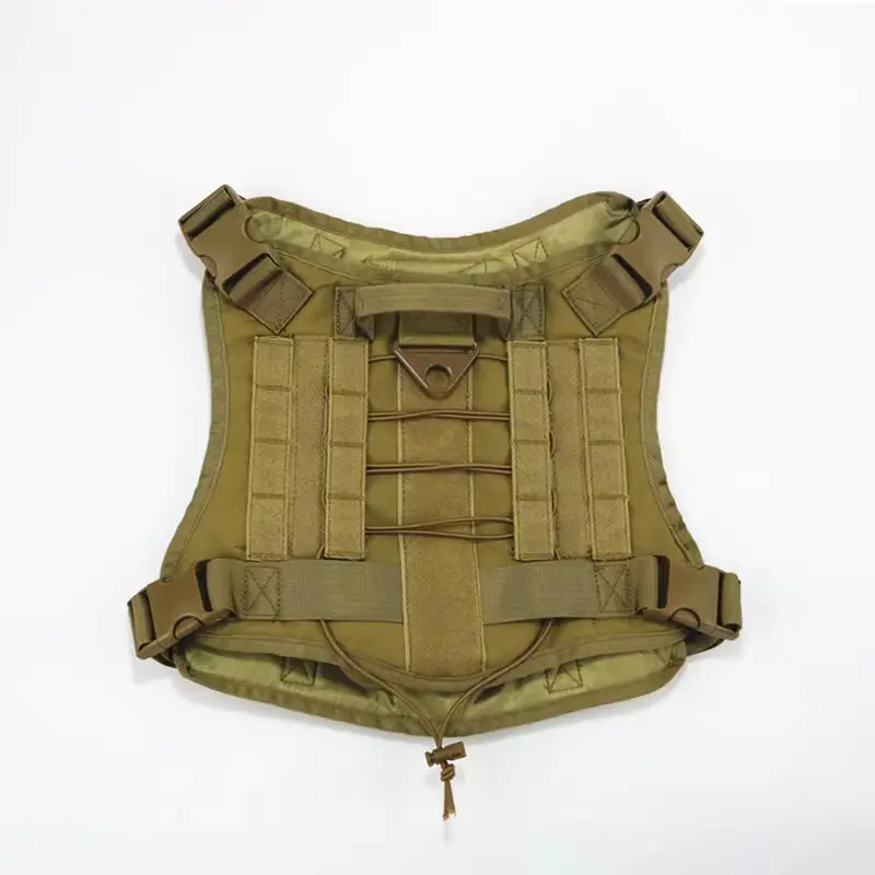 Adjustable Tactical Dog Harness with Quick-Release Buckles - Ideal for Training, Hunting, and Walking - OKEYPETS - 4 Colors - Mesh Pet Harness 2