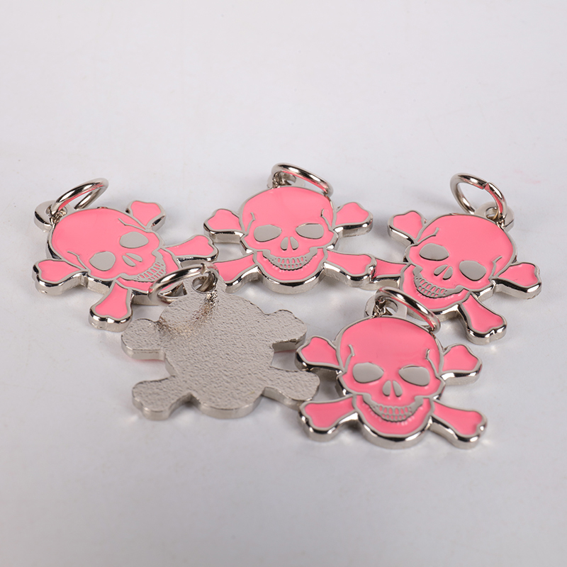 Médailles d'identification pour chien en métal, double ou simple face, avec logo personnalisé 13