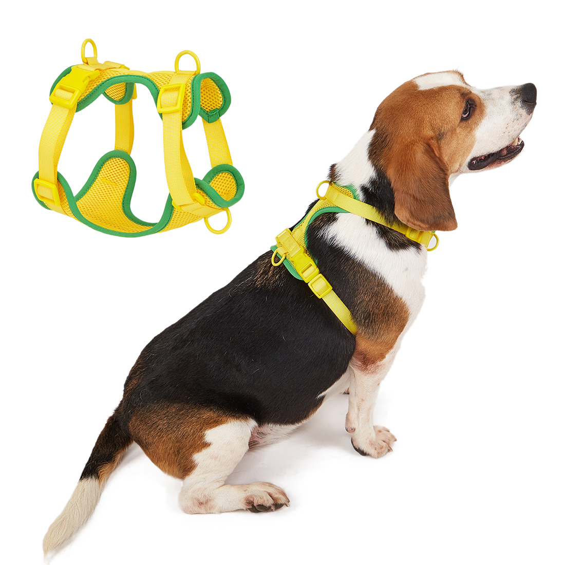 メッシュ犬用ハーネス卸売業者 引っ張らない通気性 夏用 涼しいペット猫犬用ハーネスベスト 16