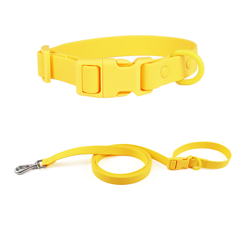 Collier pour chien en PVC, prix de gros, imperméable et pas cher, avec boucle à dégagement rapide. 8