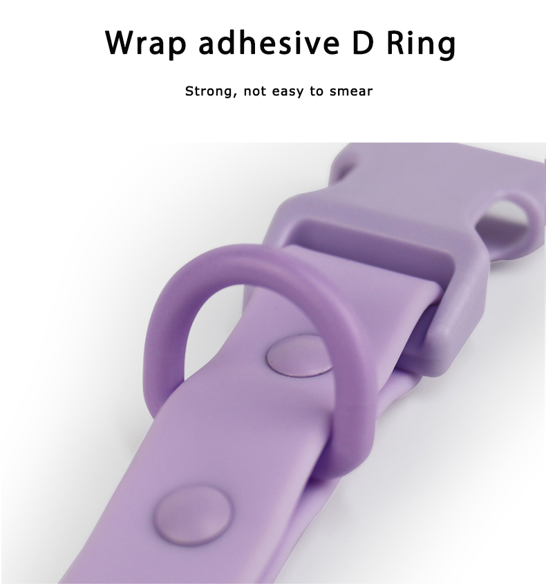 Collier pour chien en PVC, prix de gros, imperméable et pas cher, avec boucle à dégagement rapide. 18